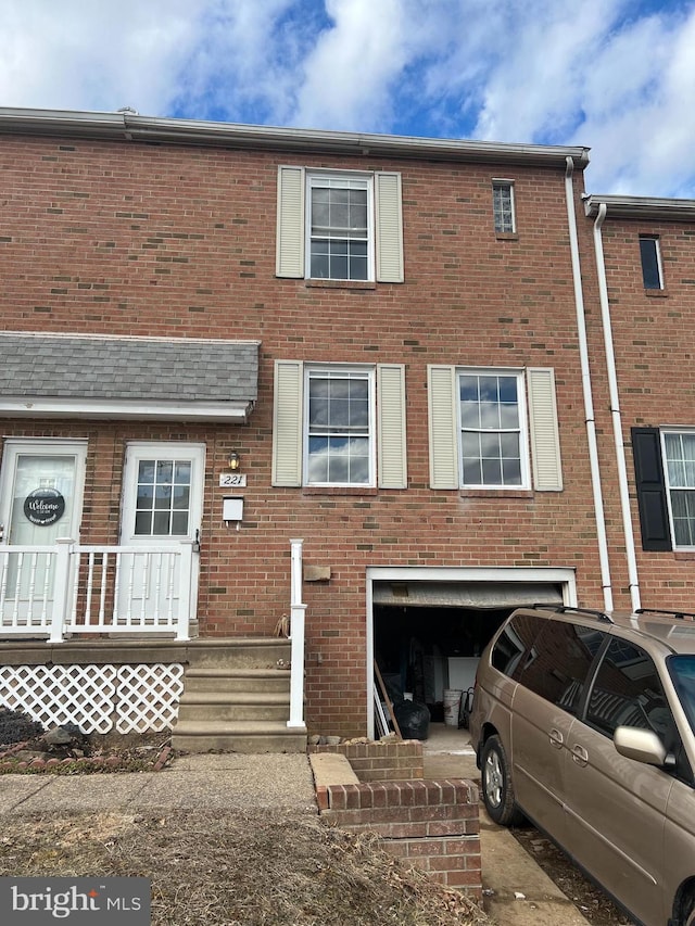 multi unit property featuring brick siding