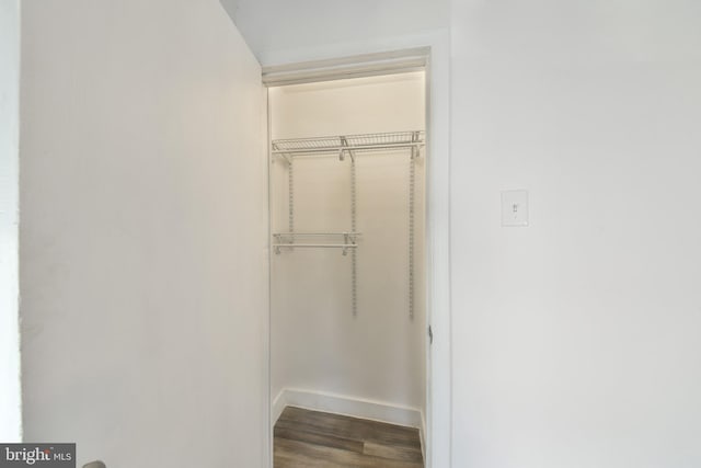 view of closet