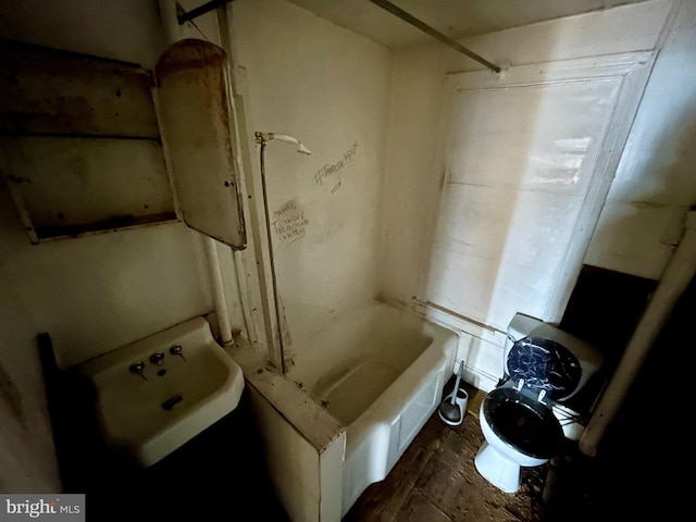 bathroom with toilet