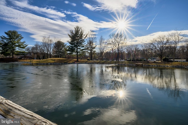 property view of water