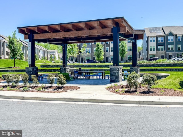view of property's community