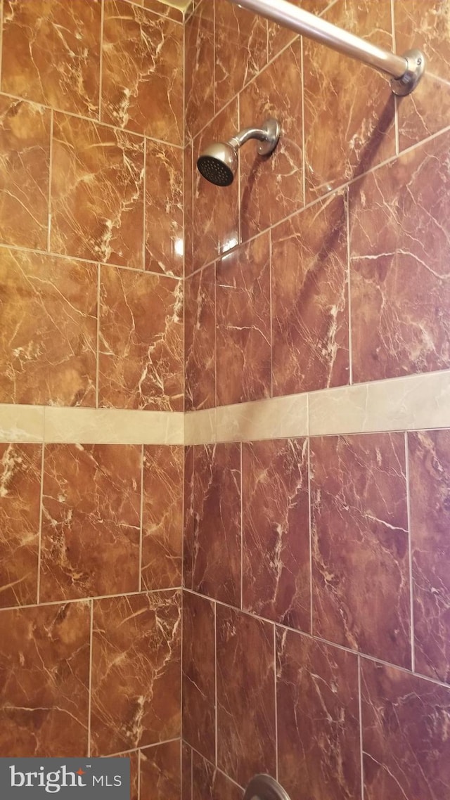 details featuring walk in shower