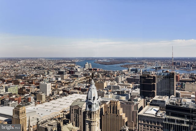 city view with a water view