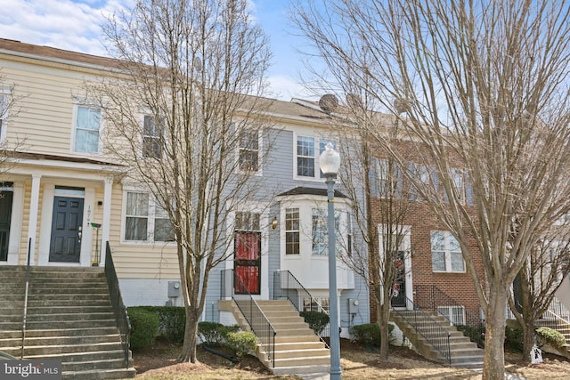 view of townhome / multi-family property