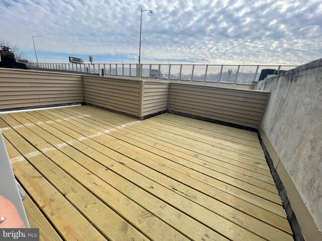 view of deck