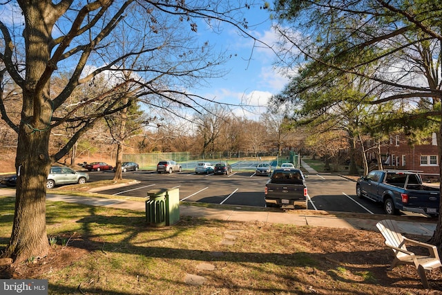 view of street featuring sidewalks