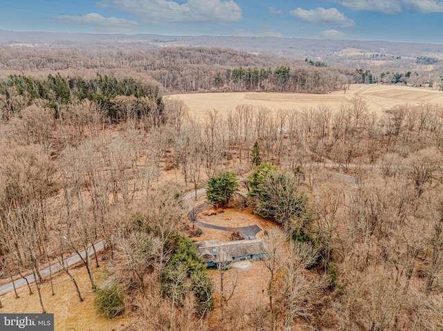 exterior space featuring a rural view