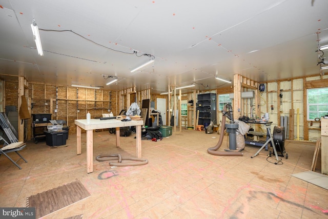 15185 Day Rd, Goldsboro, MD 21636 - misc room with a workshop area