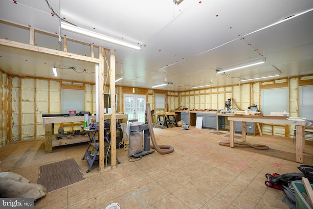 15185 Day Rd, Goldsboro, MD 21636 - miscellaneous room with a workshop area