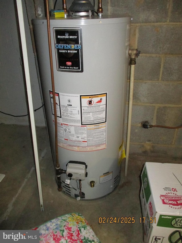 utilities featuring water heater