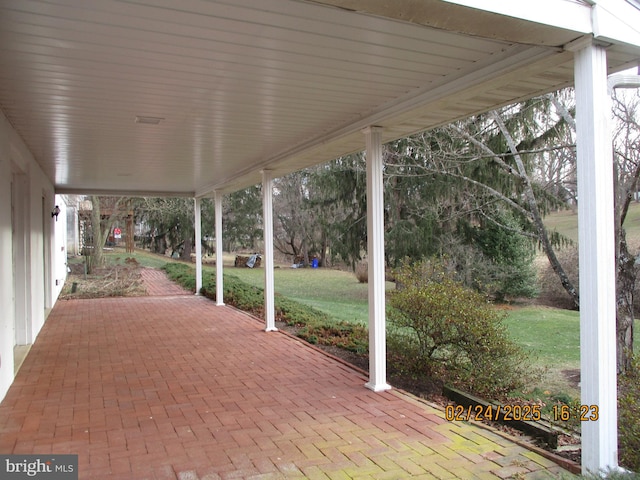 view of patio