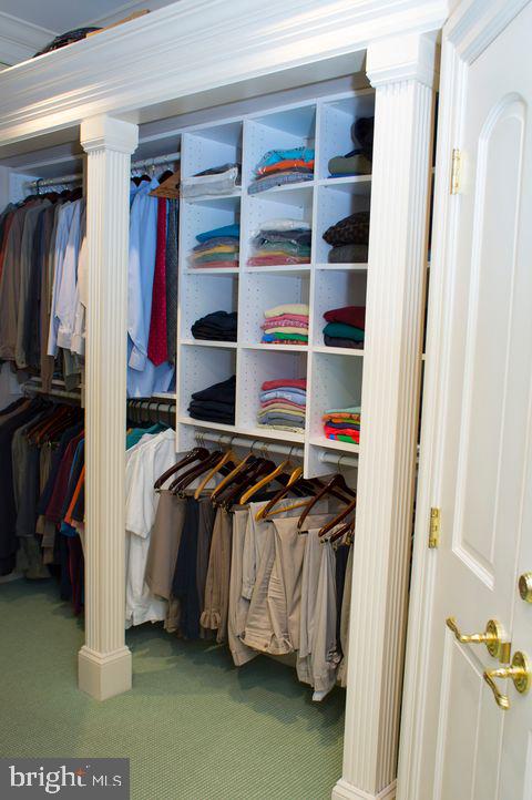 view of closet