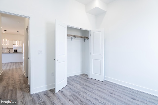 view of closet