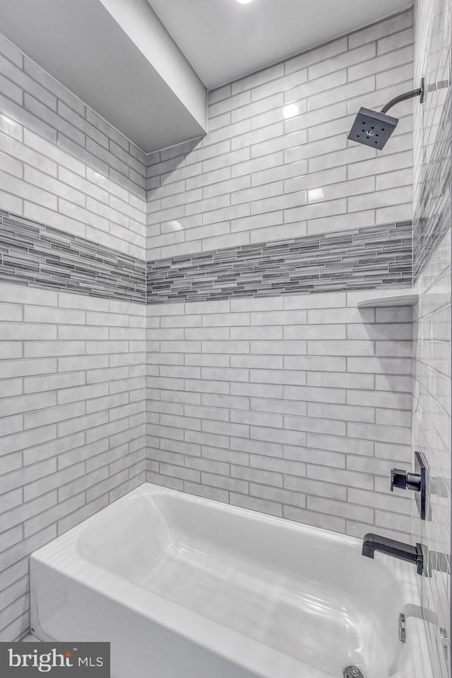 full bath featuring shower / bathing tub combination