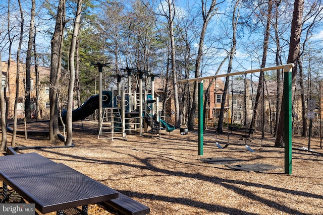 view of community playground