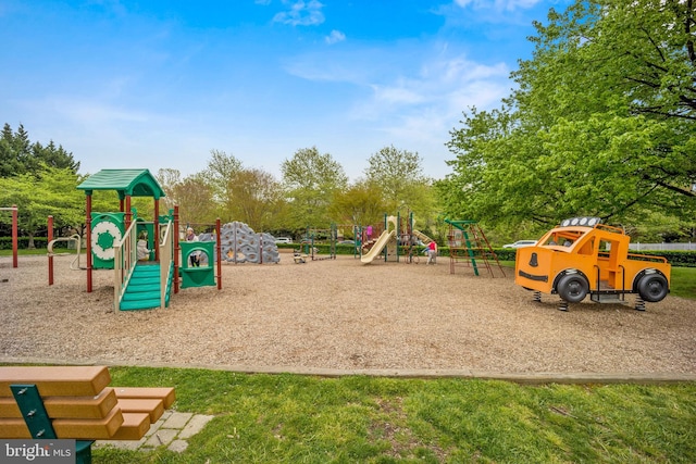 view of community play area