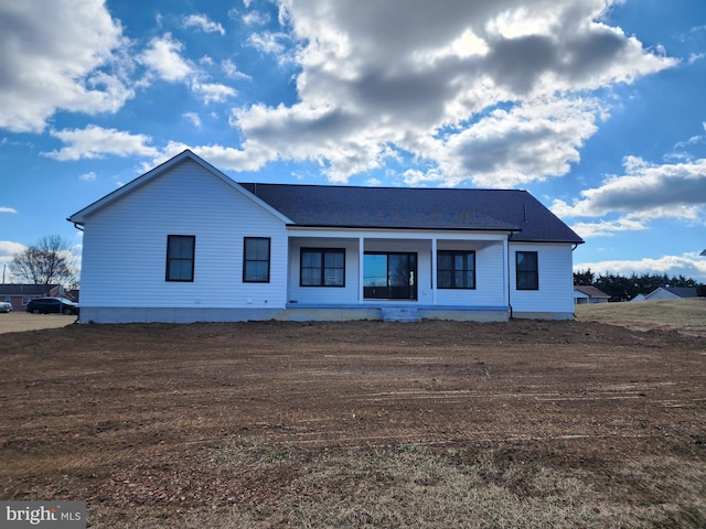 view of rear view of house