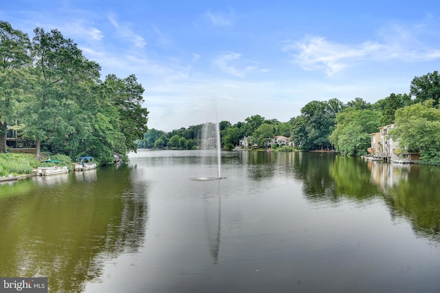 property view of water