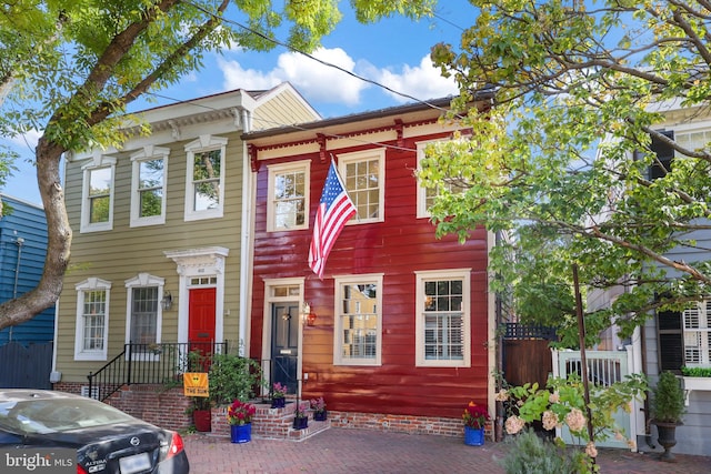 view of townhome / multi-family property