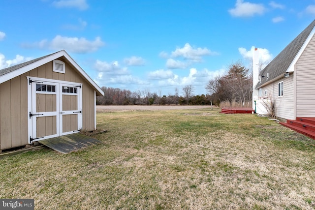117 Quaker Neck Rd, Salem, NJ 08079 - view of yard featuring an outbuilding and a shed