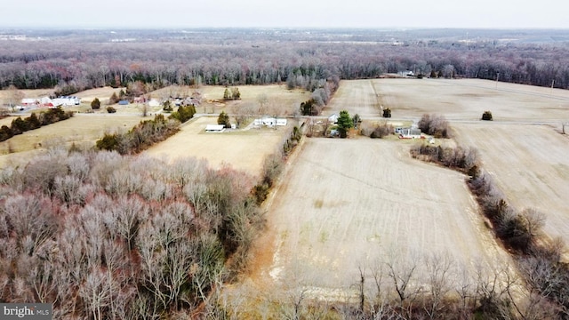 117 Quaker Neck Rd, Salem, NJ 08079 - bird's eye view with a rural view and a wooded view