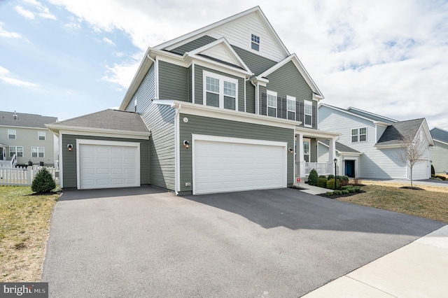 traditional-style home with driveway