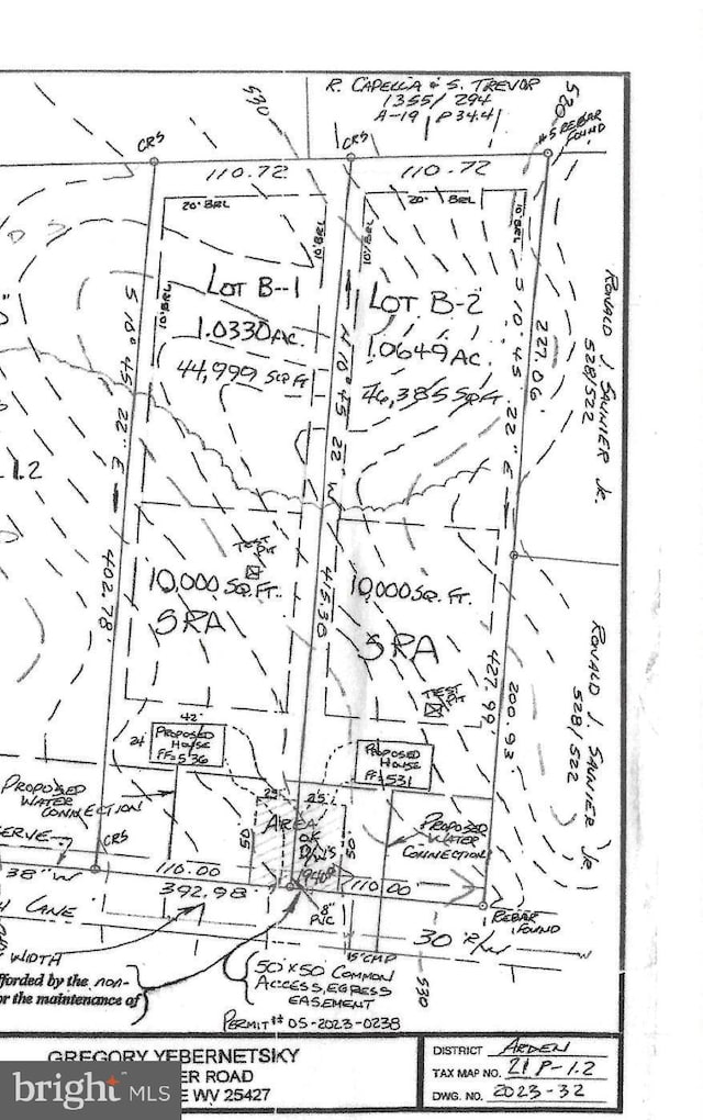 LOTB2 Nadenbousch Ln, Inwood WV, 25428 land for sale