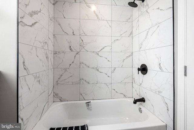 bathroom featuring tub / shower combination