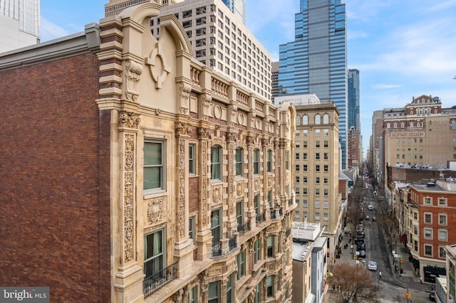 view of property featuring a city view