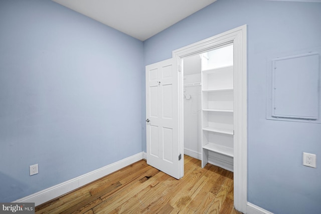 closet featuring electric panel