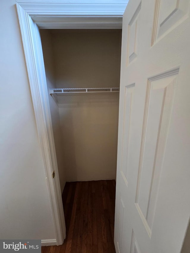 view of closet