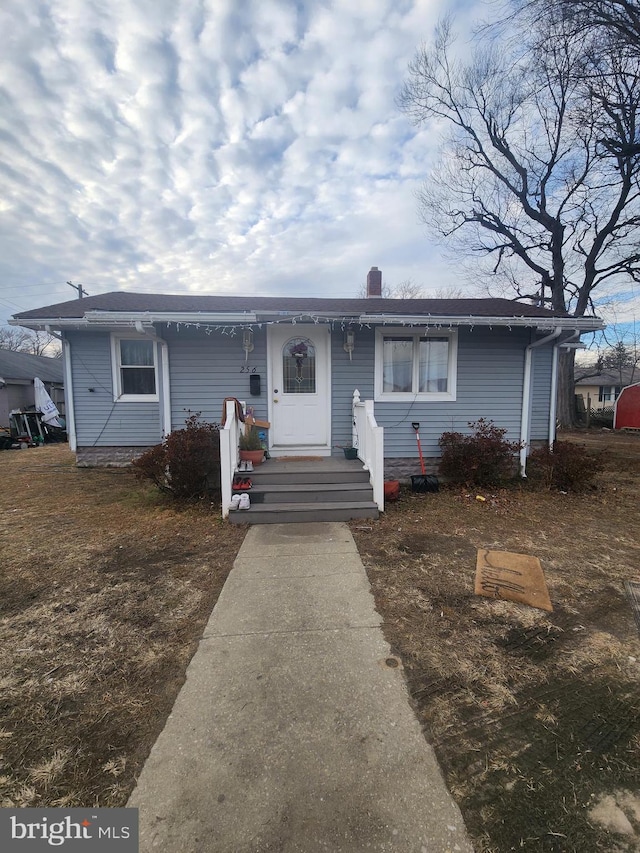 view of front of house