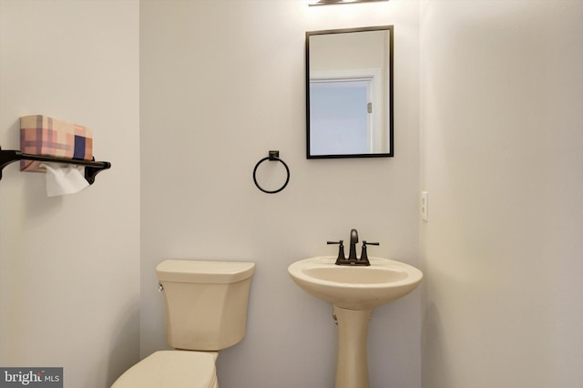 bathroom with toilet