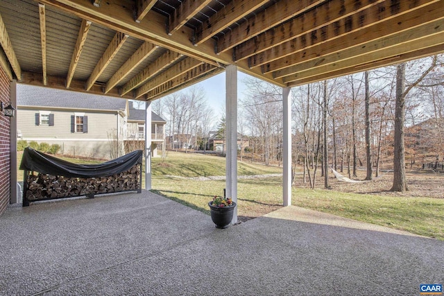 view of patio