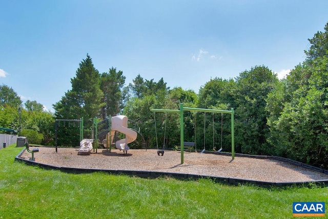 view of community playground