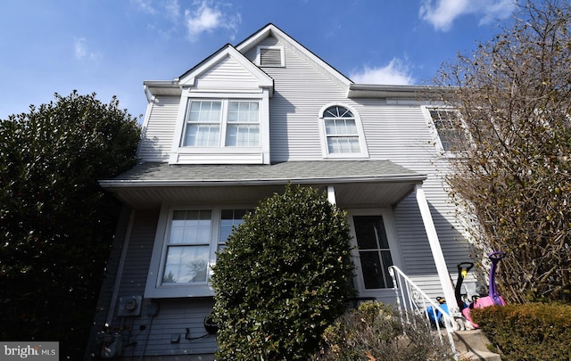 multi unit property with roof with shingles