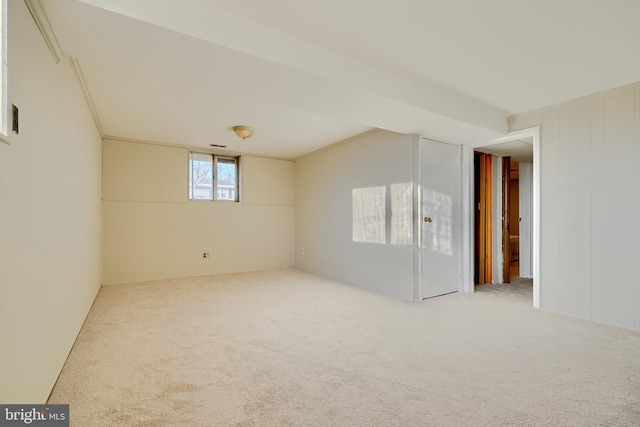 empty room with carpet