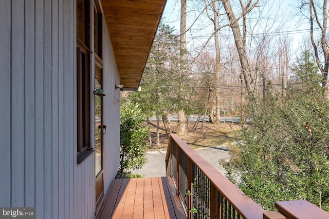 view of deck