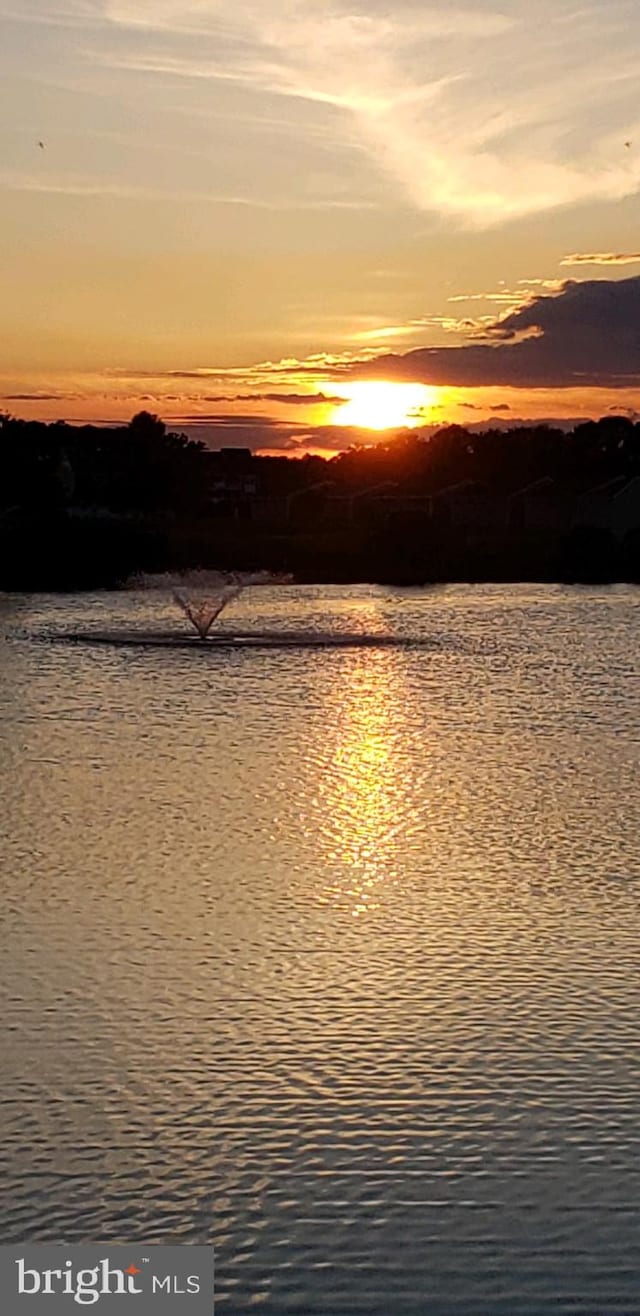 view of water feature