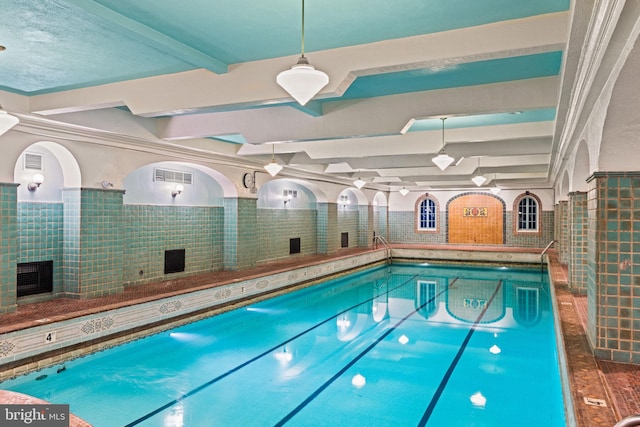 view of pool