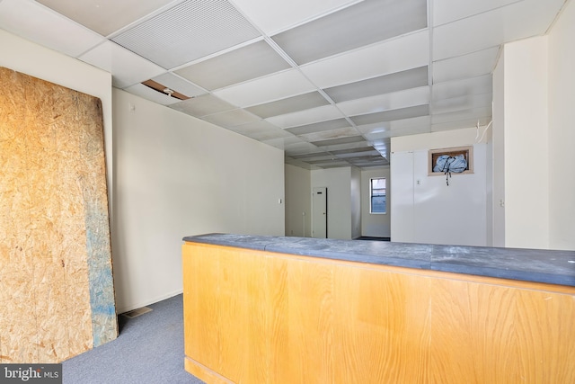 709 E Passyunk Ave, Philadelphia, PA 19147 - bar with carpet, visible vents, and a drop ceiling