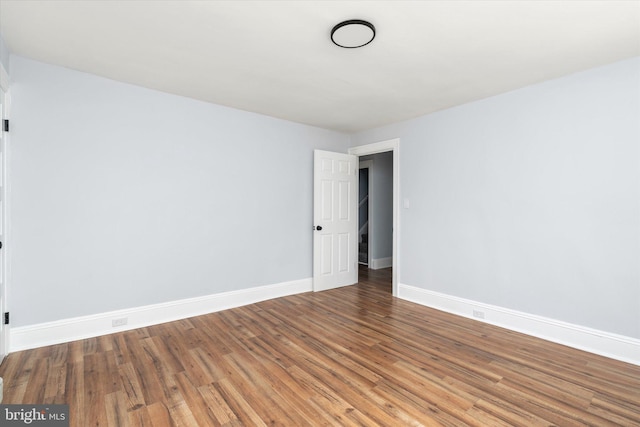 117 Morningside Dr, Trenton, NJ 08618 - spare room with baseboards and wood finished floors