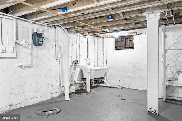 117 Morningside Dr, Trenton, NJ 08618 - view of unfinished basement