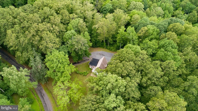 15431 Machodoc Dr, King George, VA 22485 - view from above of property with a forest