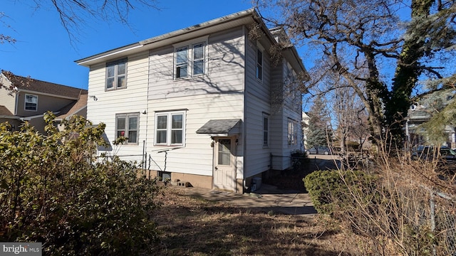 view of rear view of house