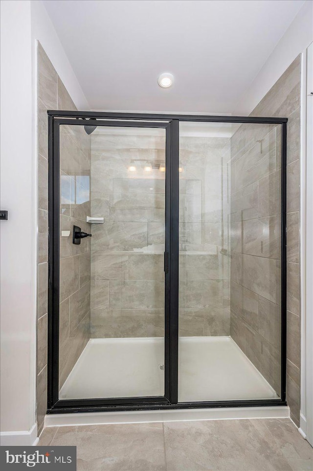 7508 Blue Sun Dr, Glen Burnie, MD 21060 - bathroom featuring a stall shower