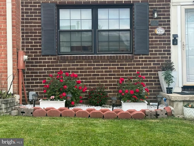 details with brick siding