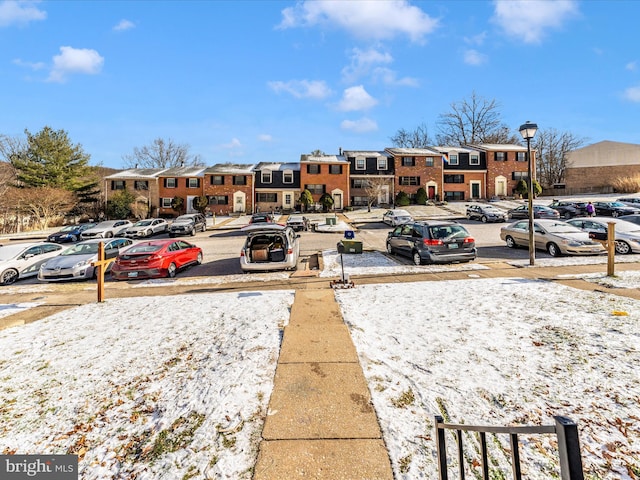 exterior space featuring a residential view