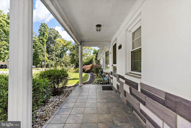 view of patio