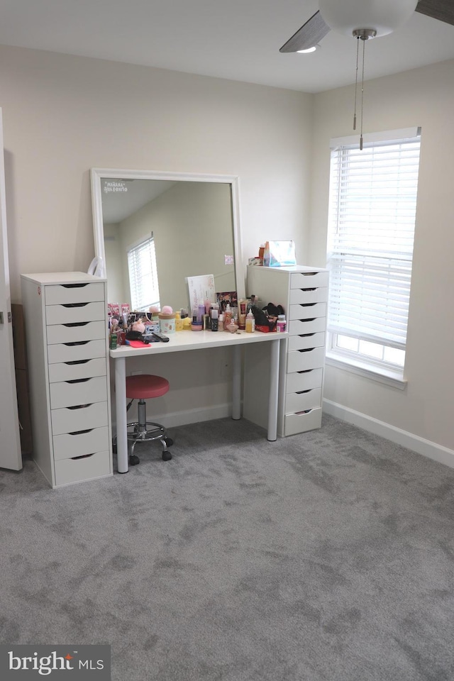 210 Potomac Ridge Dr, Fort Washington, MD 20744 - office area featuring carpet flooring and baseboards